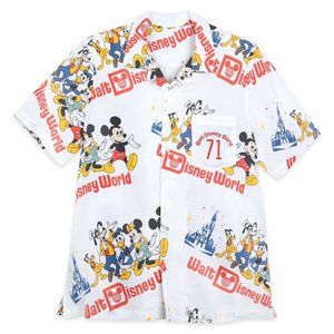 Disney World 50th Anniversary Camp Shirt - NEW with tags- Size Small